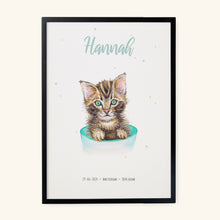 Afbeelding in Gallery-weergave laden, Poster kat - Art print
