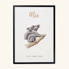 Afbeelding in Gallery-weergave laden, Poster koala - Art print
