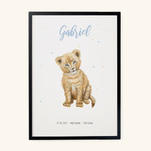 Afbeelding in Gallery-weergave laden, Poster leeuwtje - Art print
