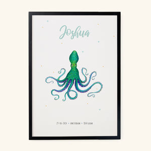 Poster octopus - Art print
