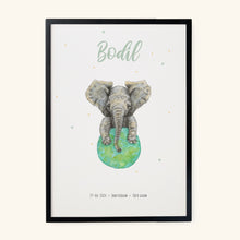 Lade das Bild in den Galerie-Viewer, Poster Elefant

