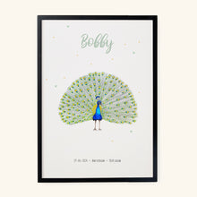 Lade das Bild in den Galerie-Viewer, Poster Pfau
