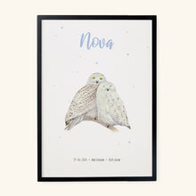 Load image into Gallery viewer, Poster snowy owls 
