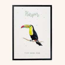 Afbeelding in Gallery-weergave laden, Poster toekan - Art print
