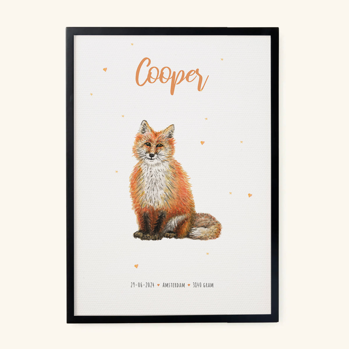 Poster vos - Art print