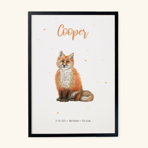 Poster vos - Art print