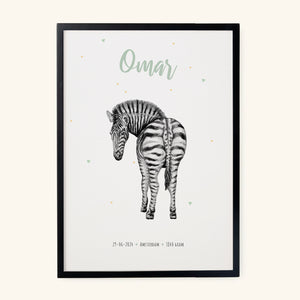 Poster Zebra