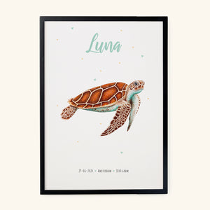 Poster Meeresschildkröte