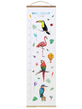 Load image into Gallery viewer, Personalised growth chart birds with name
