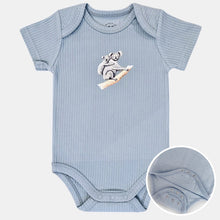 Lade das Bild in den Galerie-Viewer, Meegroeiromper koala - soft blue shortsleeve
