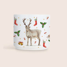 Load image into Gallery viewer, Ceramic Christmas mug rabbit
