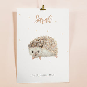 Poster egel - Art print