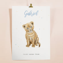 Afbeelding in Gallery-weergave laden, Poster leeuwtje - Art print
