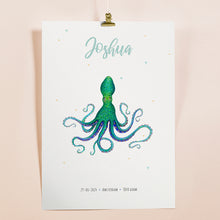 Afbeelding in Gallery-weergave laden, Poster octopus - Art print
