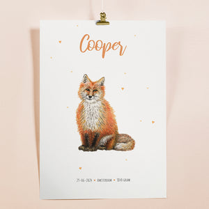 Poster vos - Art print