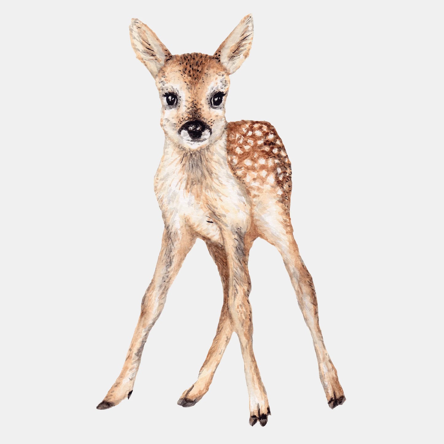 Wallsticker baby leopard