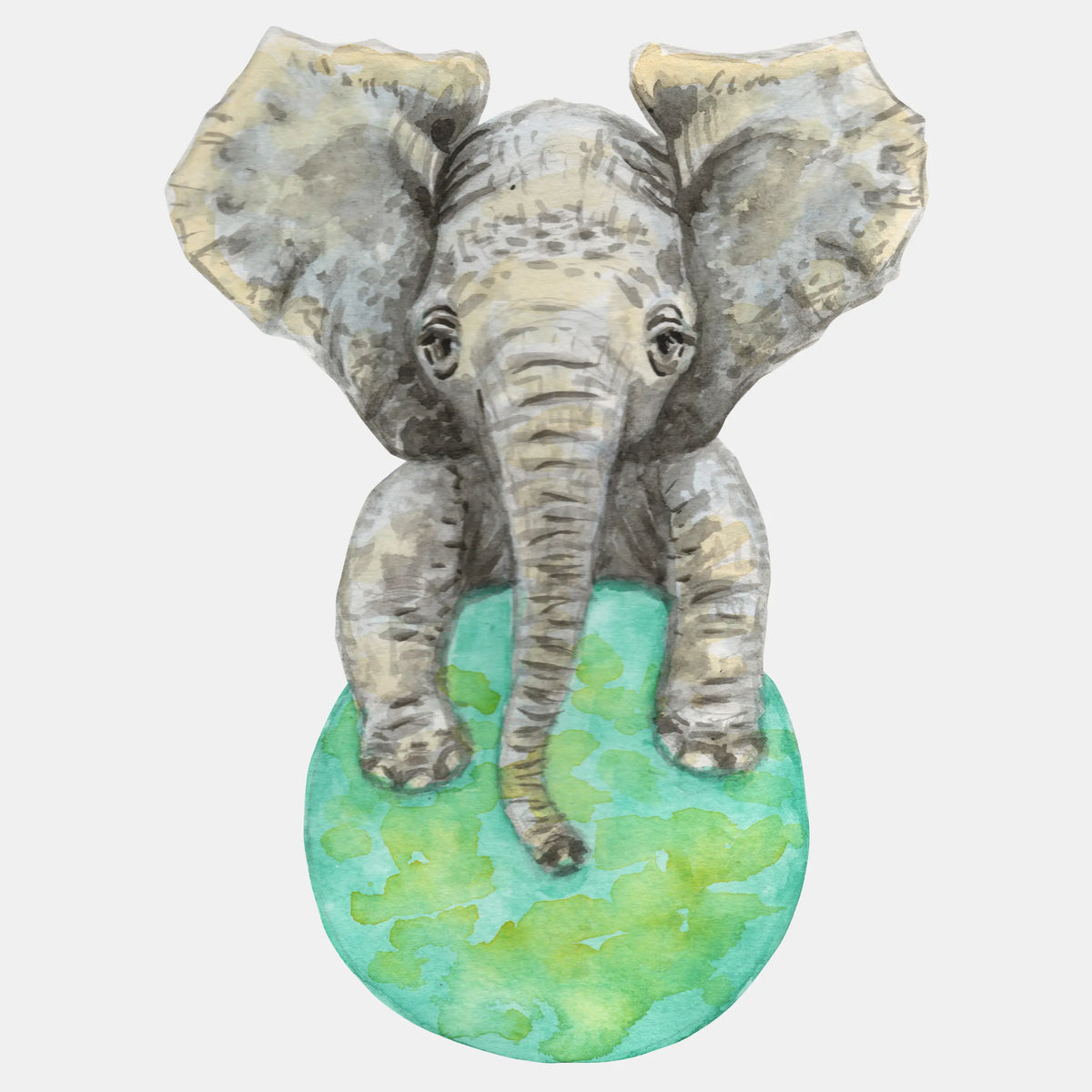 Wandtattoo Elefant