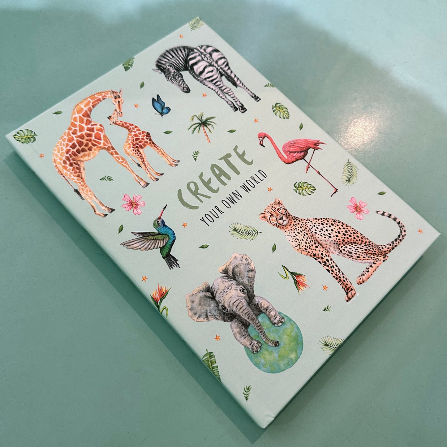 Notitieboek A5 tropisch