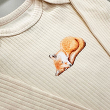 Lade das Bild in den Galerie-Viewer, Baby romper vosje - vanille longsleeve
