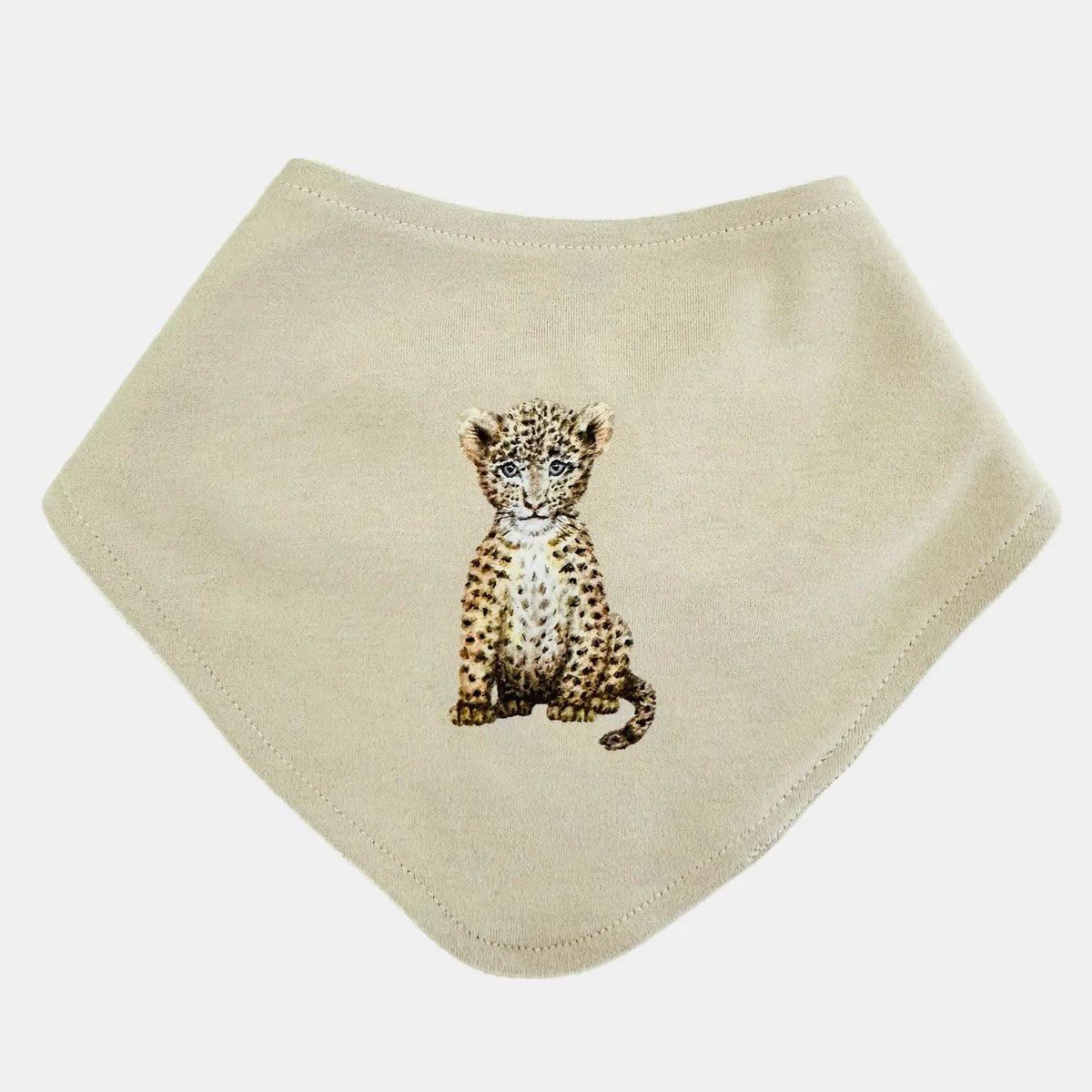 2 medium baby muslin swaddles baby leopard - 60 cm