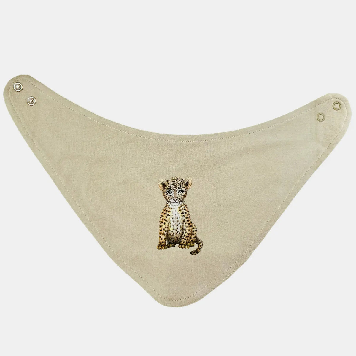 2 medium baby muslin swaddles baby leopard - 60 cm