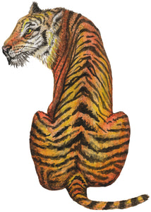 Muursticker tijger 50x70 cm