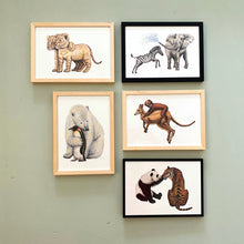 Afbeelding in Gallery-weergave laden, 5 posters dierenvrienden
