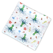 Afbeelding in Gallery-weergave laden, XL hydrofiele doek octopus  - 120cm
