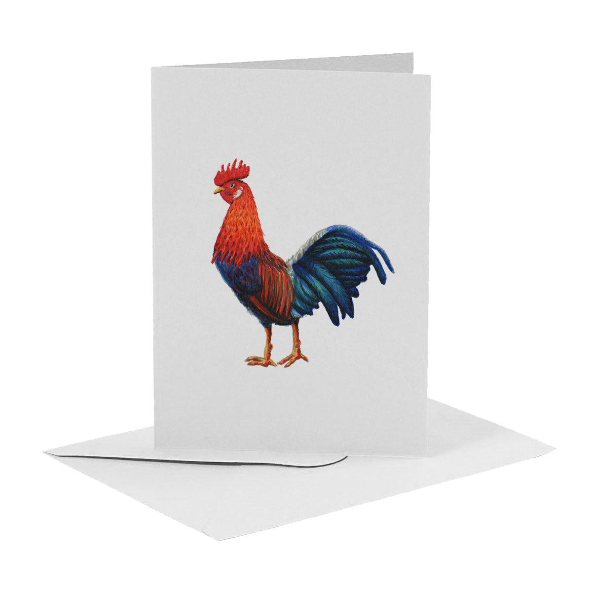wenskaart haan