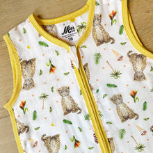 Load image into Gallery viewer, Baby sleeping bag for summer with baby leopard print- size 110
