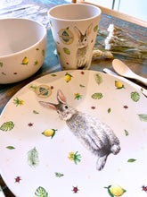 Load image into Gallery viewer, Zuperzozial X Mies to Go bioplastic tableware rabbit - durable and safe
