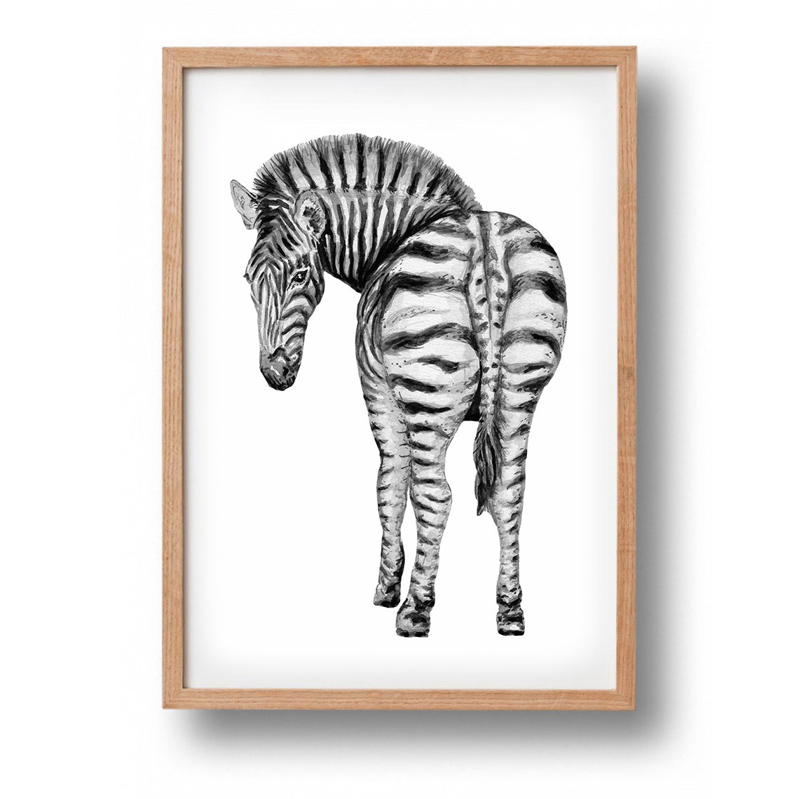 Poster zebra - Art print