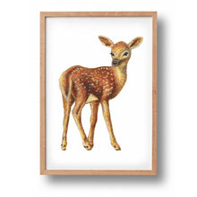 Afbeelding in Gallery-weergave laden, Poster hertje - Art print
