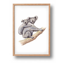 Afbeelding in Gallery-weergave laden, Poster koala - Art print
