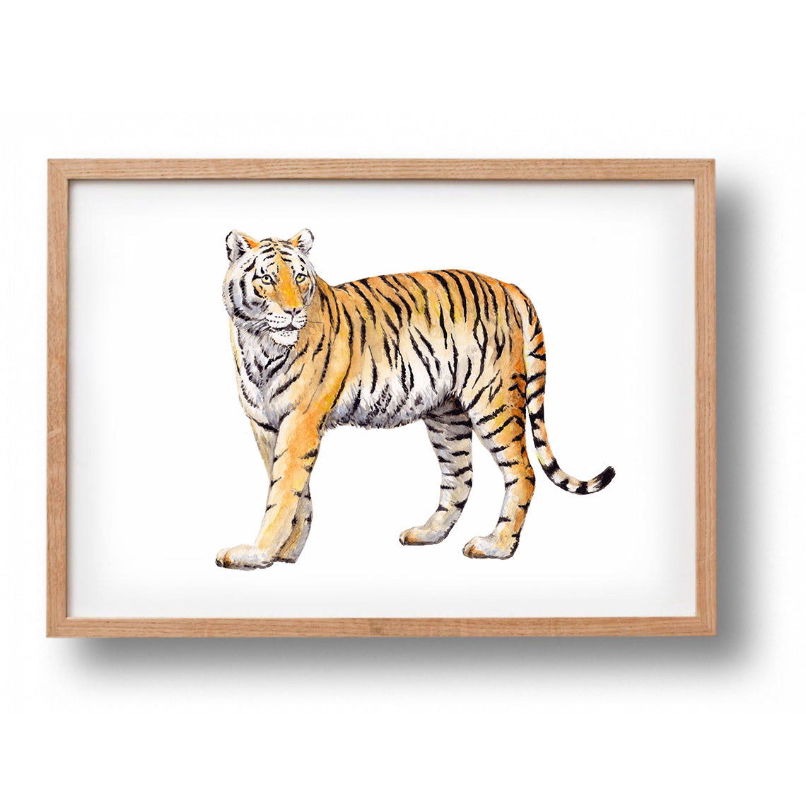 Poster tijger - Art print