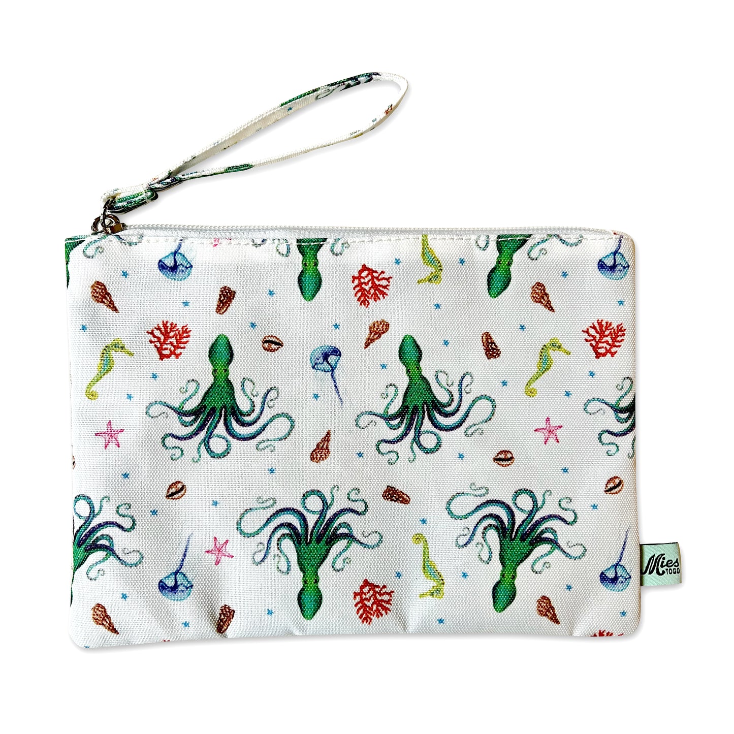 Kinderrucksack + Federmäppchen Oktopus