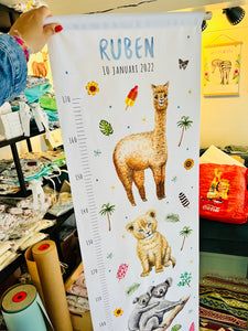 Groeimeter met naam Mies to Go kraamcadeau