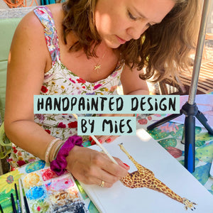 handpainted design by Mies to Go handgeschilderd aquarel dieren watercolour