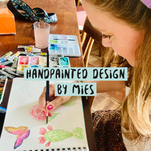 Load image into Gallery viewer, handpainted design by Mies to Go handgeschilderd aquarel dieren watercolour

