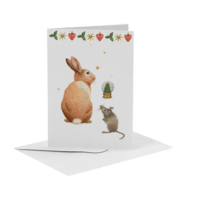 20 Christmas cards blank with envelope