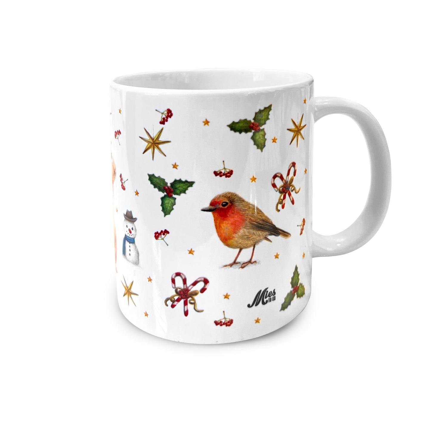 Kerstmok konijn keramiek