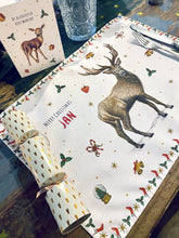 Afbeelding in Gallery-weergave laden, 6 Kerst placemats met naam
