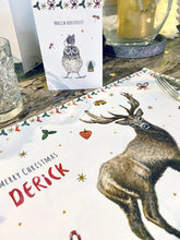 Afbeelding in Gallery-weergave laden, 8 Kerst placemats met naam
