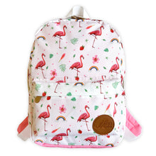 Load image into Gallery viewer, Mies to Go rugzak kinderrugzak schooltas duurzaam gerecycled flamingo schoolspullen back to school
