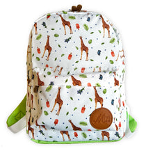 Afbeelding in Gallery-weergave laden, Kids rugzak Mies to Go RPET recycled schooltas rugzakje kinderrugzak back to school schoolspullen giraf
