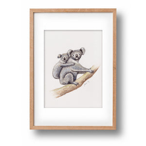 Original-Aquarell Koala