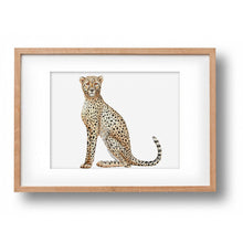 Load image into Gallery viewer, Original watercolour cheetah
