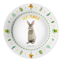 Afbeelding in Gallery-weergave laden, Kinderbordje konijn met naam
