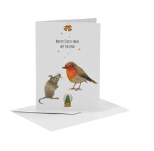 Load image into Gallery viewer, 50 Christmas cards with envelope
